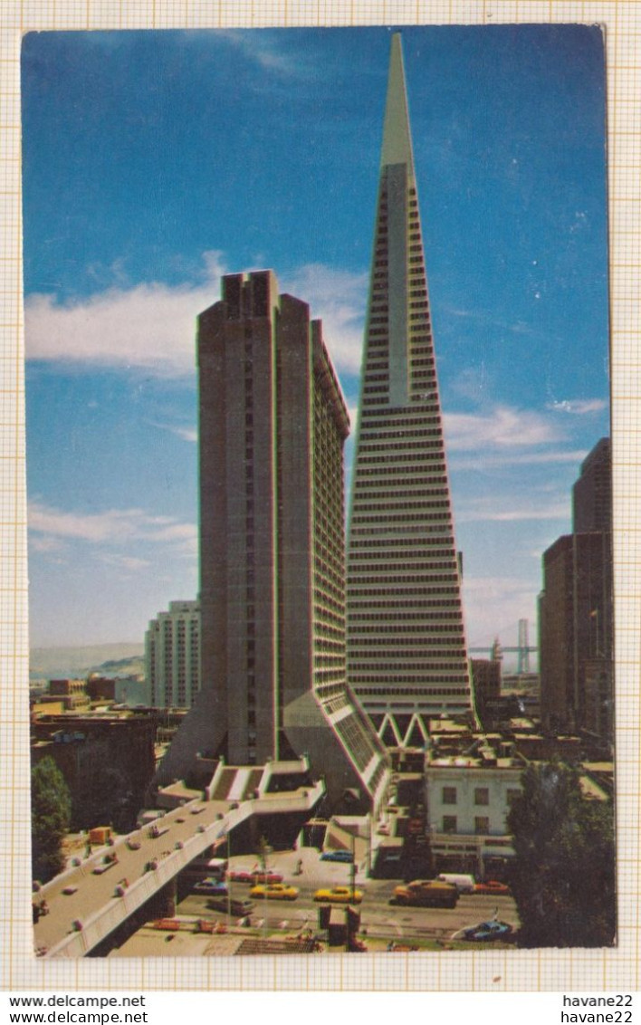 8AK3528 HOLIDAY INN TRANSAMERICA BUILDING SAN FRANCISCO 2 SCANS - San Francisco