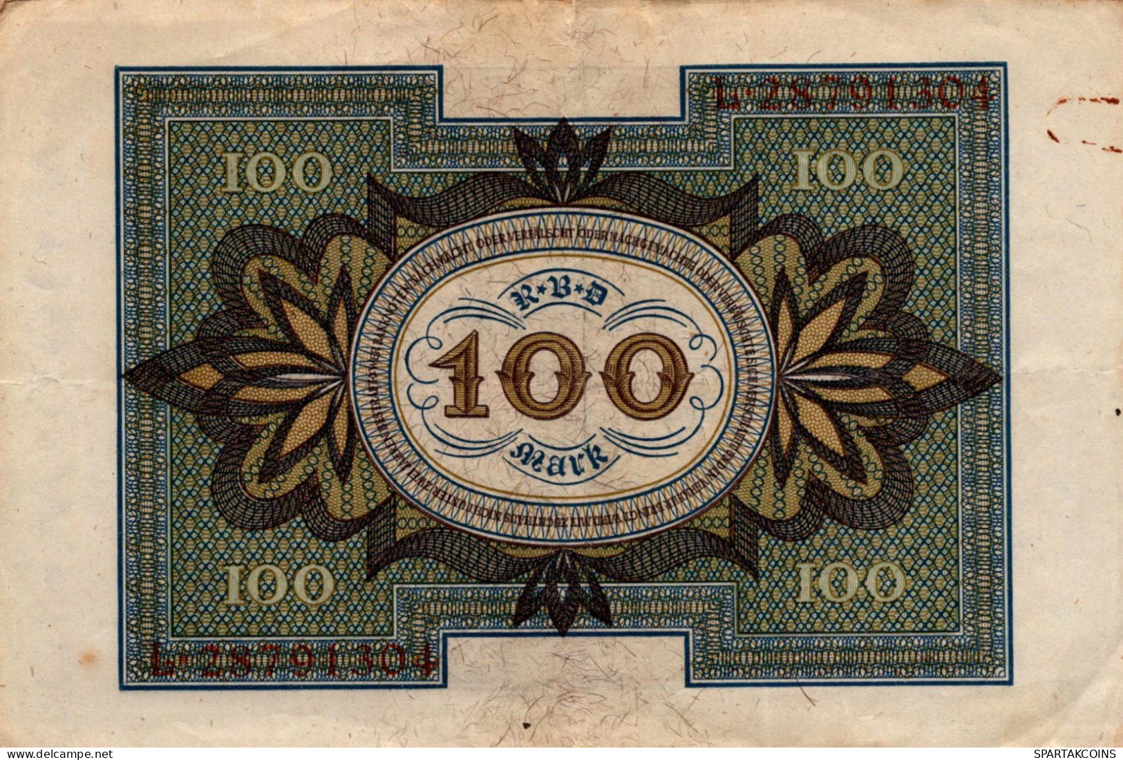 100 MARK 1920 Stadt BERLIN DEUTSCHLAND Papiergeld Banknote #PL089 - [11] Lokale Uitgaven