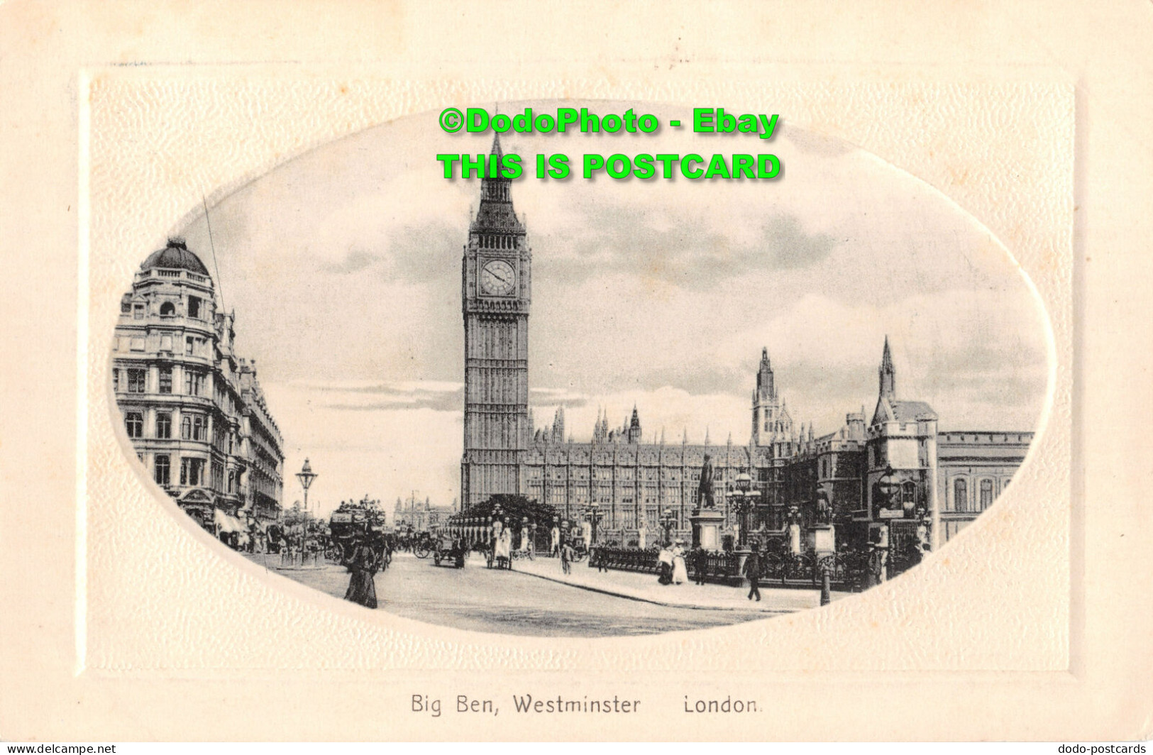 R426823 London. Big Ben. Westminster. H. Vertigen - Other & Unclassified