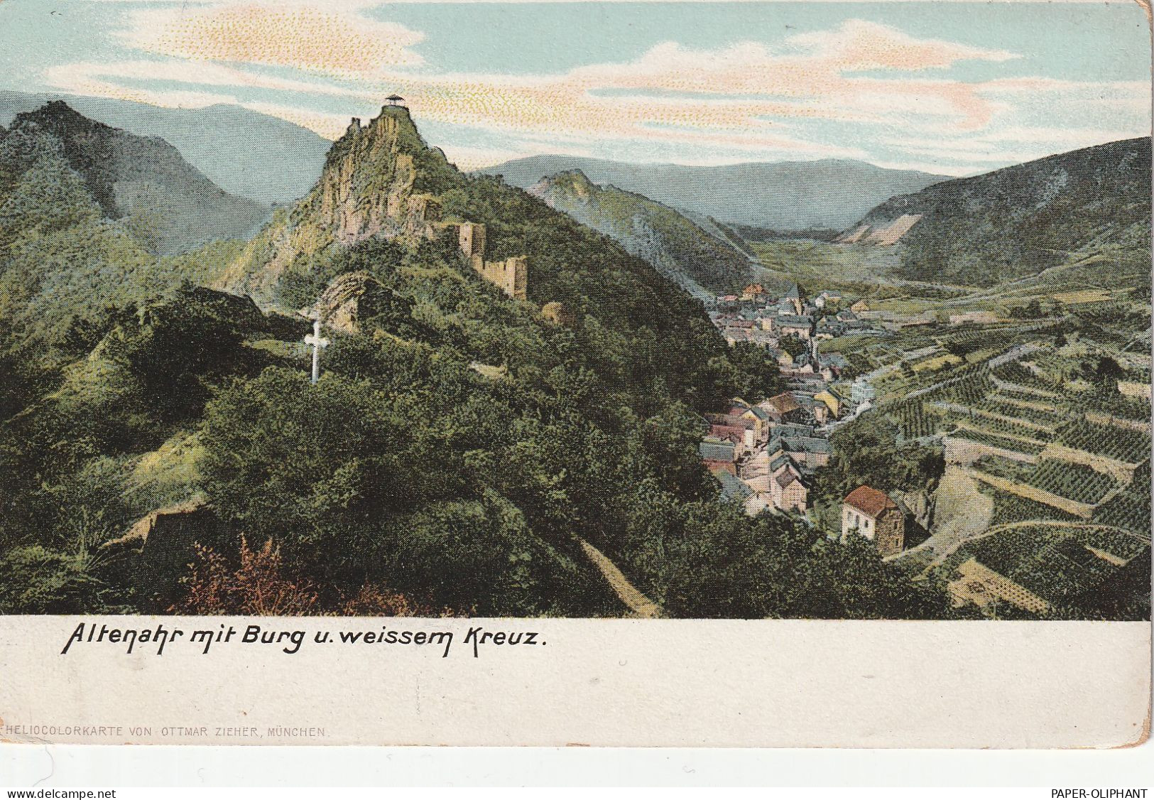 5486 ALTENAHR, Burg Und Weisses Kreuz, Ca. 1905 - Bad Neuenahr-Ahrweiler
