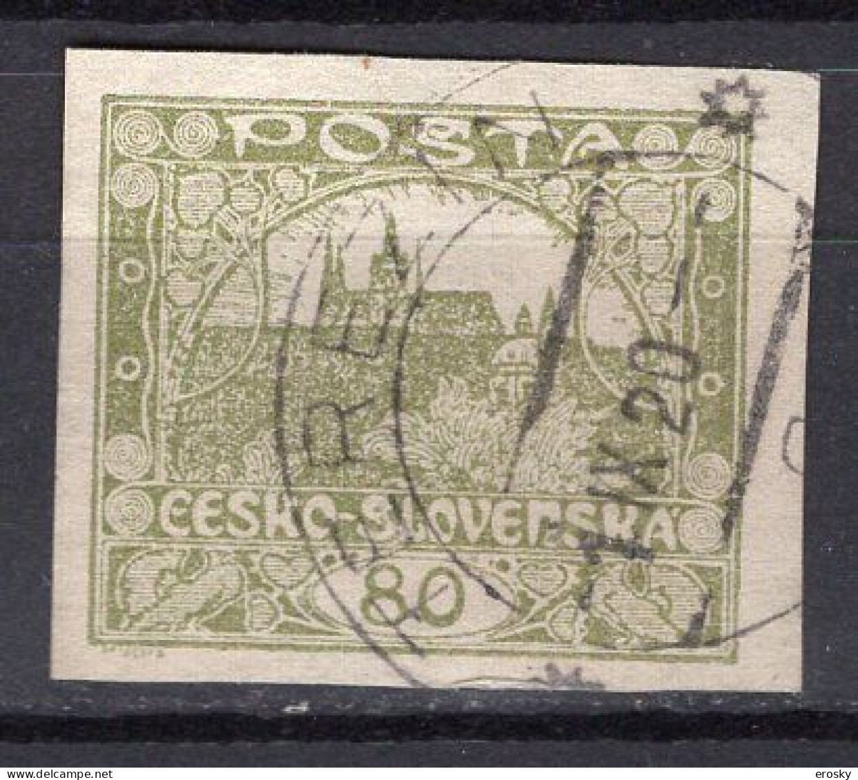 L1803 - TCHECOSLOVAQUIE Yv N°19 - Used Stamps