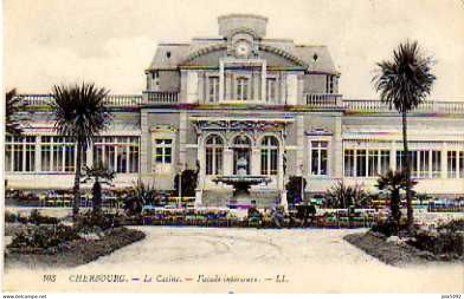 50 - CHERBOURG - Le Casino - Façade Intérieure - Cherbourg