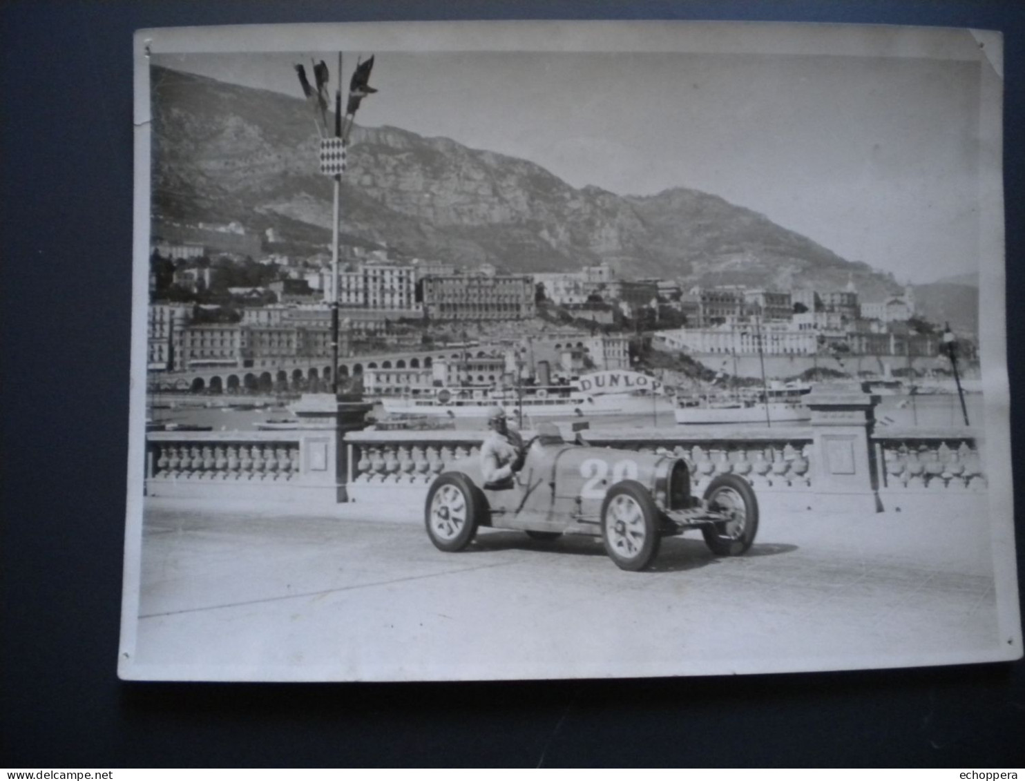 GD PRIX AUTO MONACO 1931 BUGATTI 51 D USINE   De GUY BOURIAT 4é - Virage DU GAZOMETRE - Coches