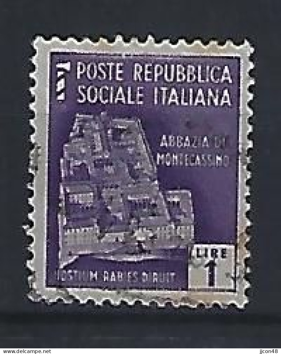 Italy 1944  Denkmaler (o) Mi.659 - Usati