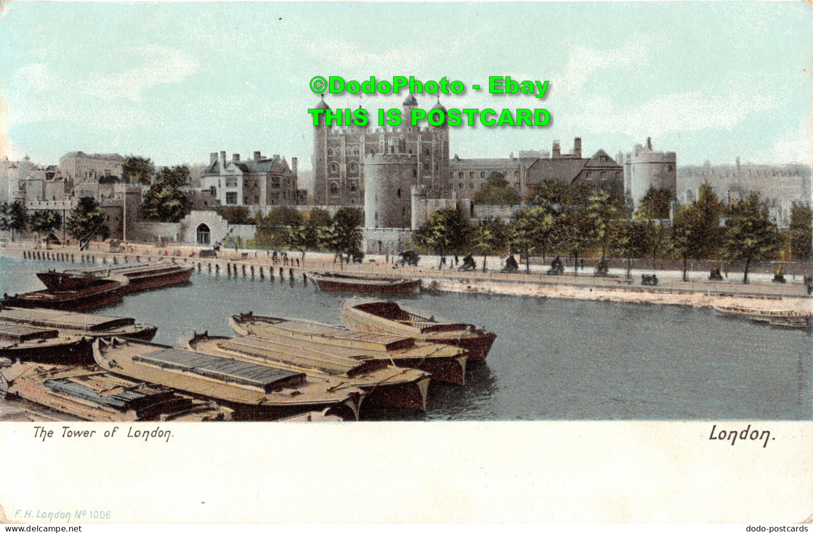 R426851 London. The Tower Of London. F. Hartmann. Postcard - Other & Unclassified