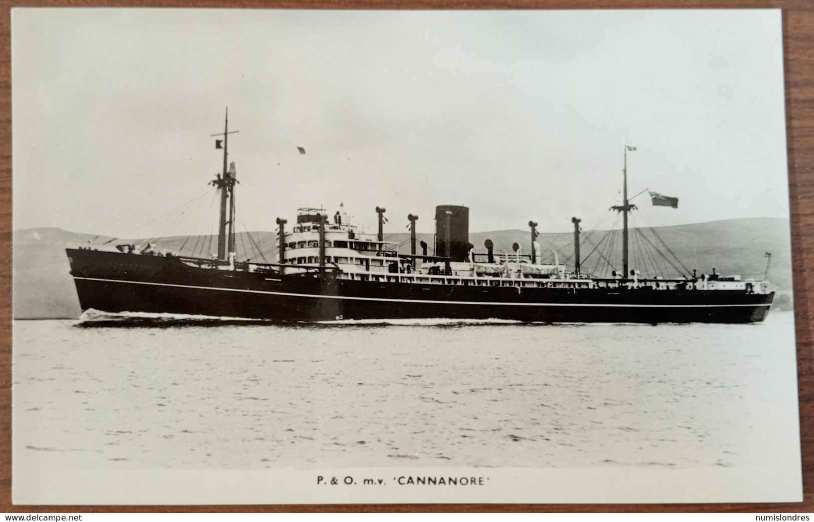 8- P&O M:V Cannanore * - Andere & Zonder Classificatie