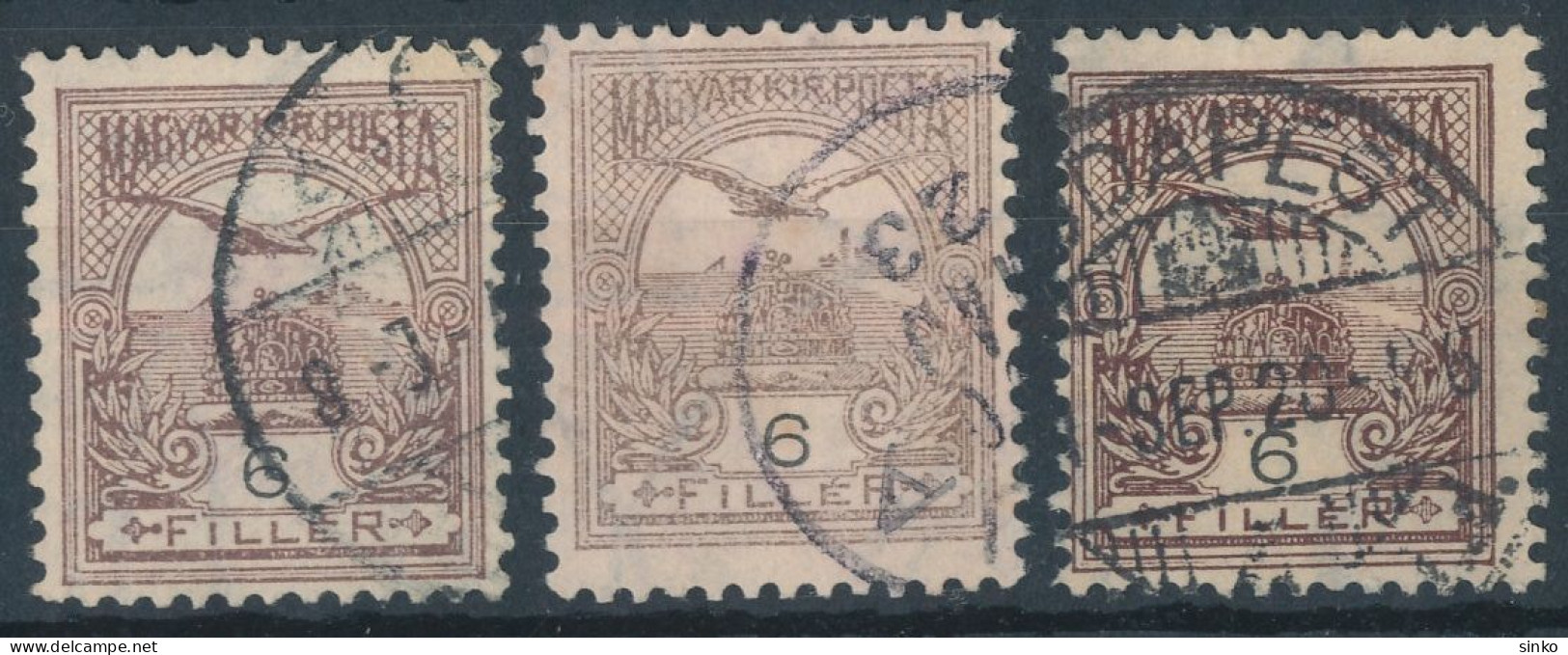 1900. Turul 6f Stamps - Oblitérés