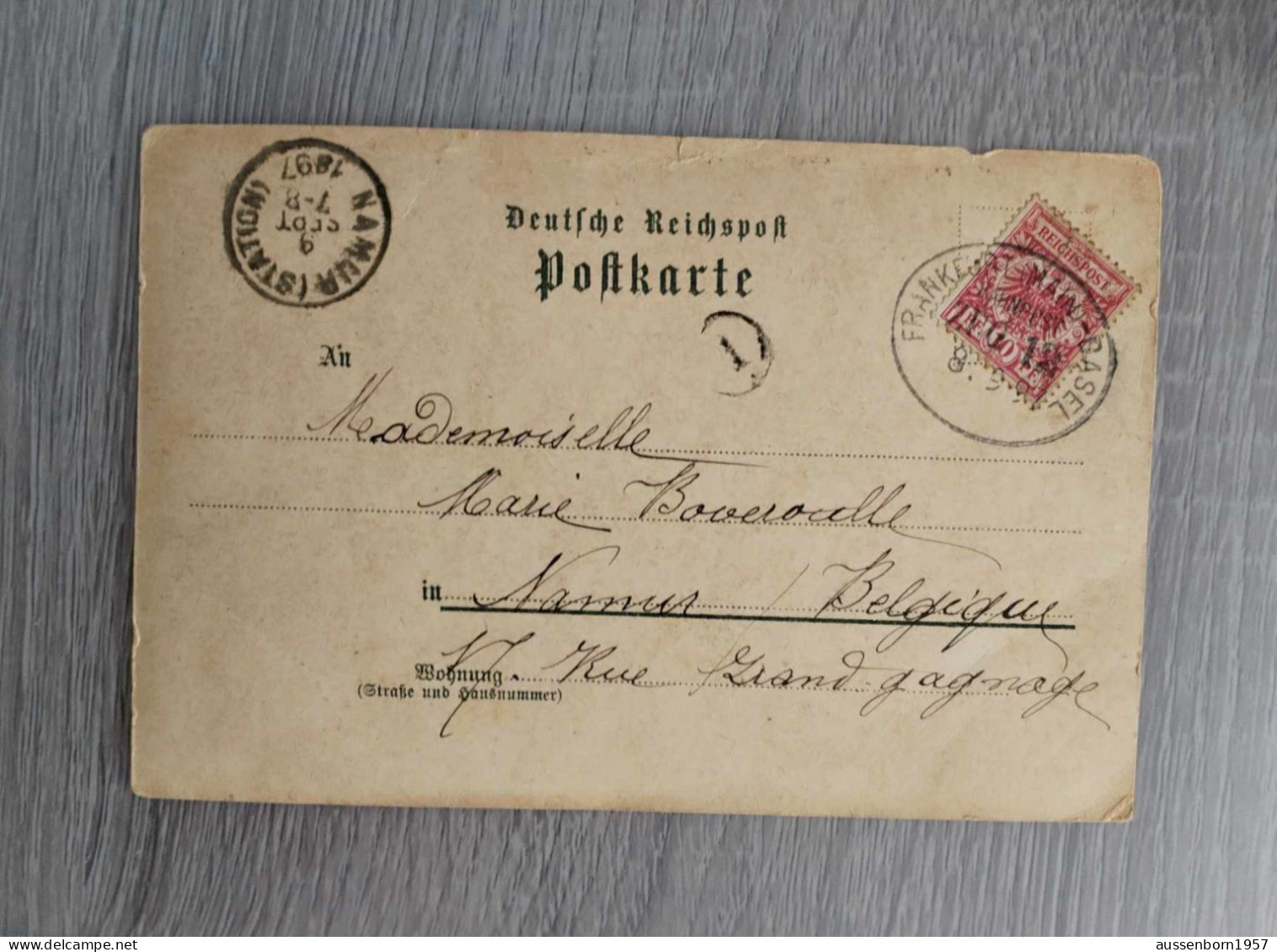 Darmstadt : Poststempel Jahr 1897 - Darmstadt