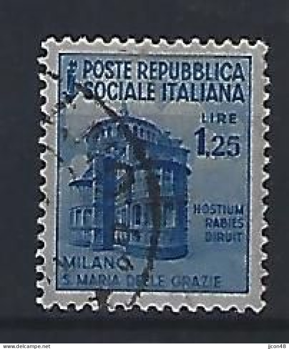 Italy 1944  Denkmaler (o) Mi.660 - Oblitérés