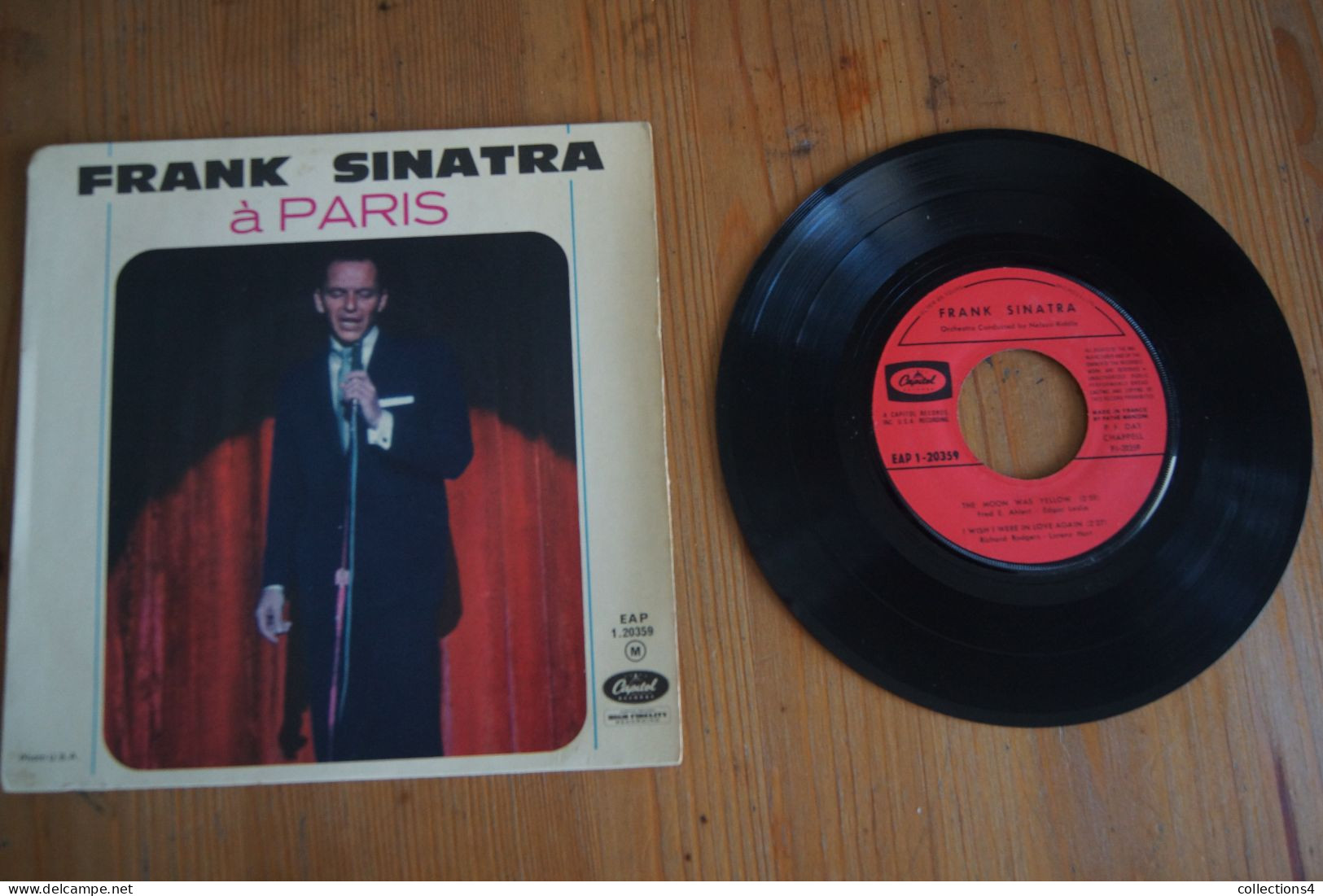 FRANK SINATRA A PARIS  EP 1962 - 45 Rpm - Maxi-Singles