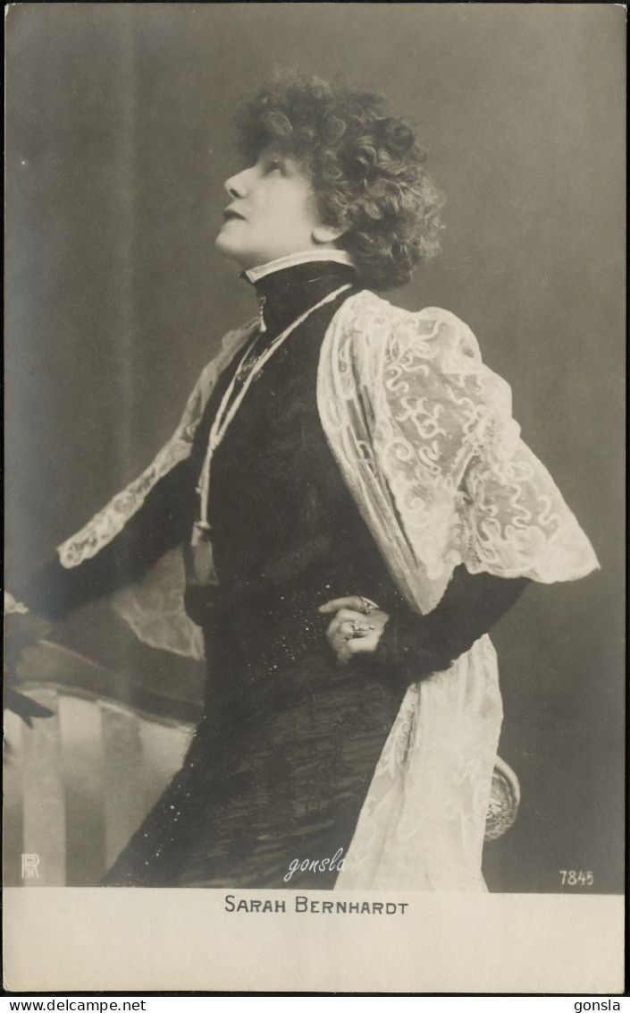 SARAH BERNHARDT 1900 "Portrait" - Historical Famous People