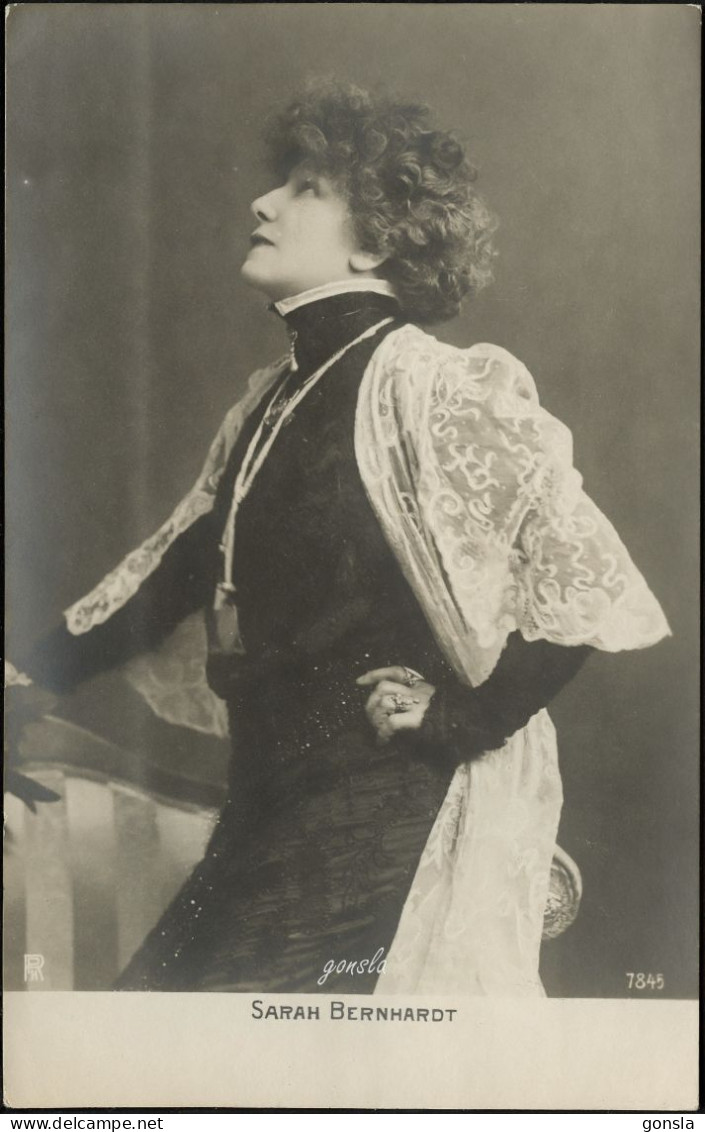 SARAH BERNHARDT 1900 "Portrait" - Personajes Históricos