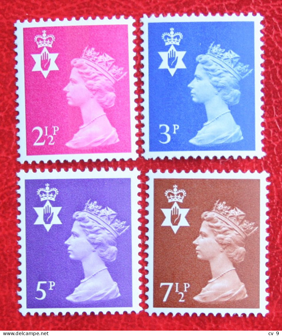 2½p 3p 5p 7½p Value MACHIN Northern IRELAND Mi 12-13 15 17 1993 POSTFRIS MNH ** ENGLAND GRANDE-BRETAGNE GB GREAT BRITAIN - Nordirland