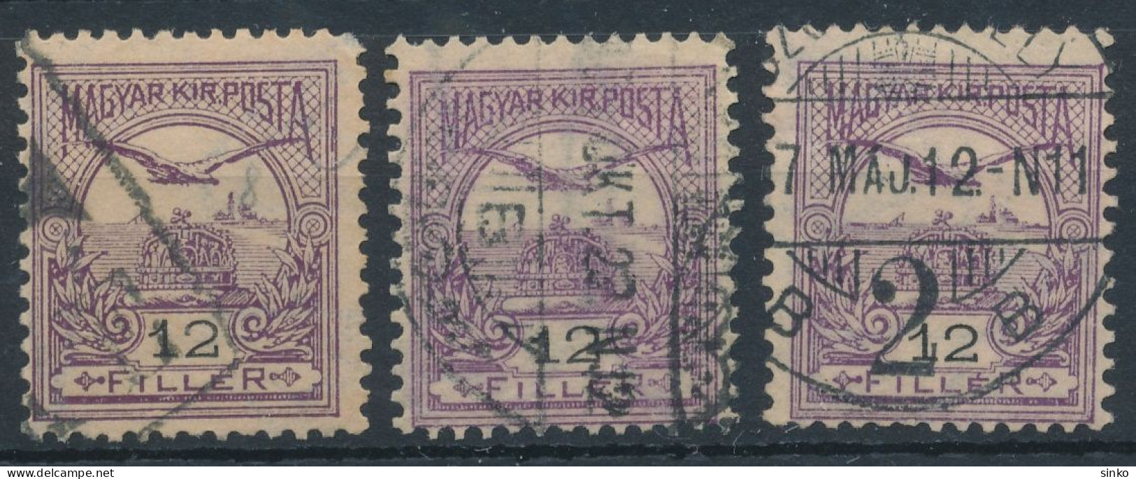 1900. Turul 12f Stamps - Gebraucht