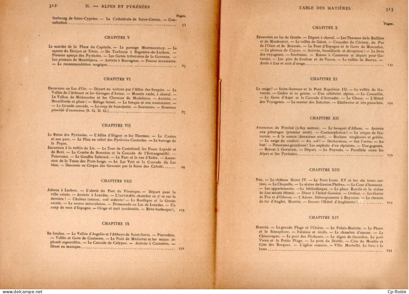 LIVRE . " AU PAYS DES PYRÉNÉES " . ÉMILE DAULLIA . TOME II - Réf. N°298L - - Midi-Pyrénées