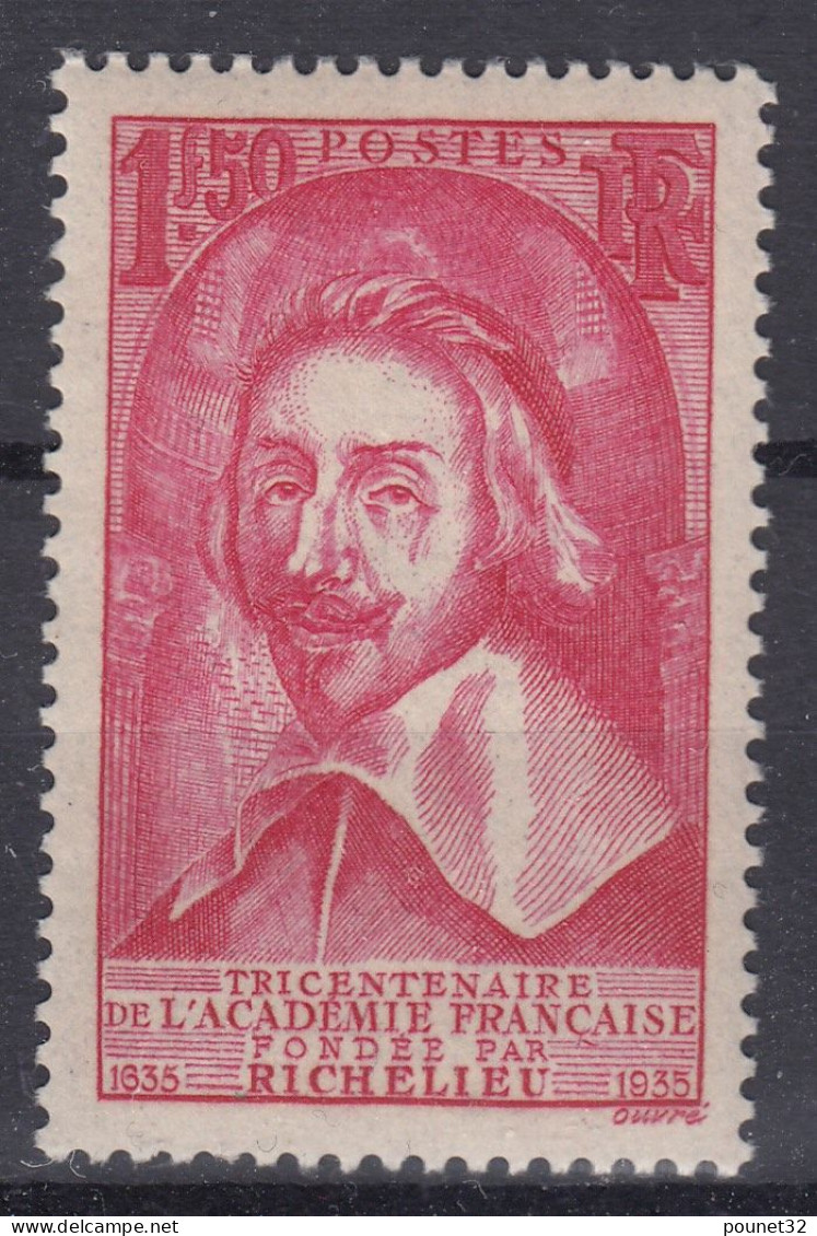 FRANCE RICHELIEU N° 305 NEUF ** GOMME SANS CHARNIERE - TRES FRAIS - COTE 95 € - Nuovi