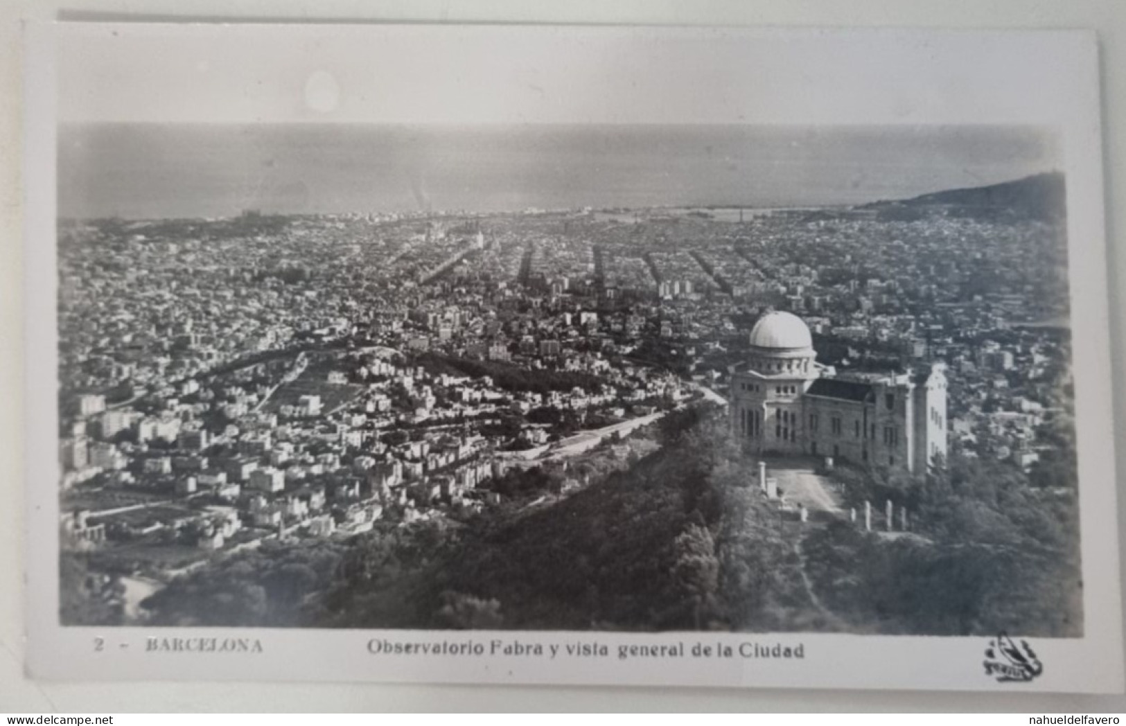 Carta Postale Non Circulée - ESPAÑA - BARCELONA - Observatorio Fabra Y Vista General De La Ciudad - Barcelona