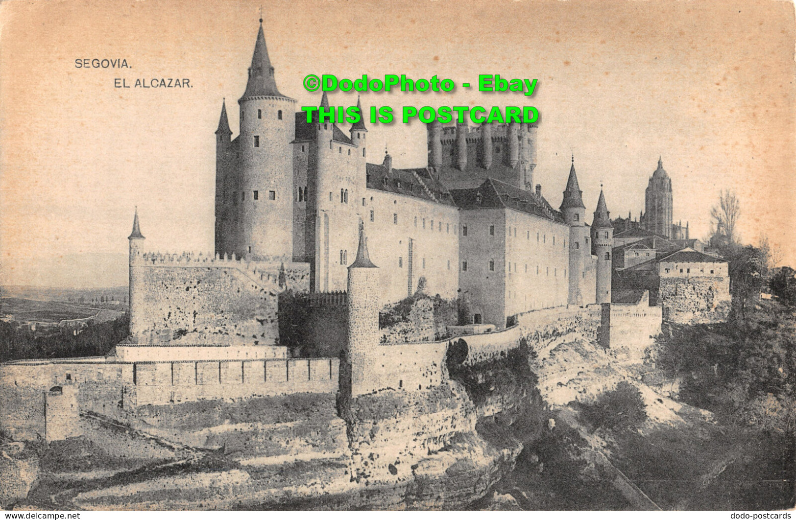 R427231 Segovia. El Alcazar. Hauser Y Menet. Postcard - Welt