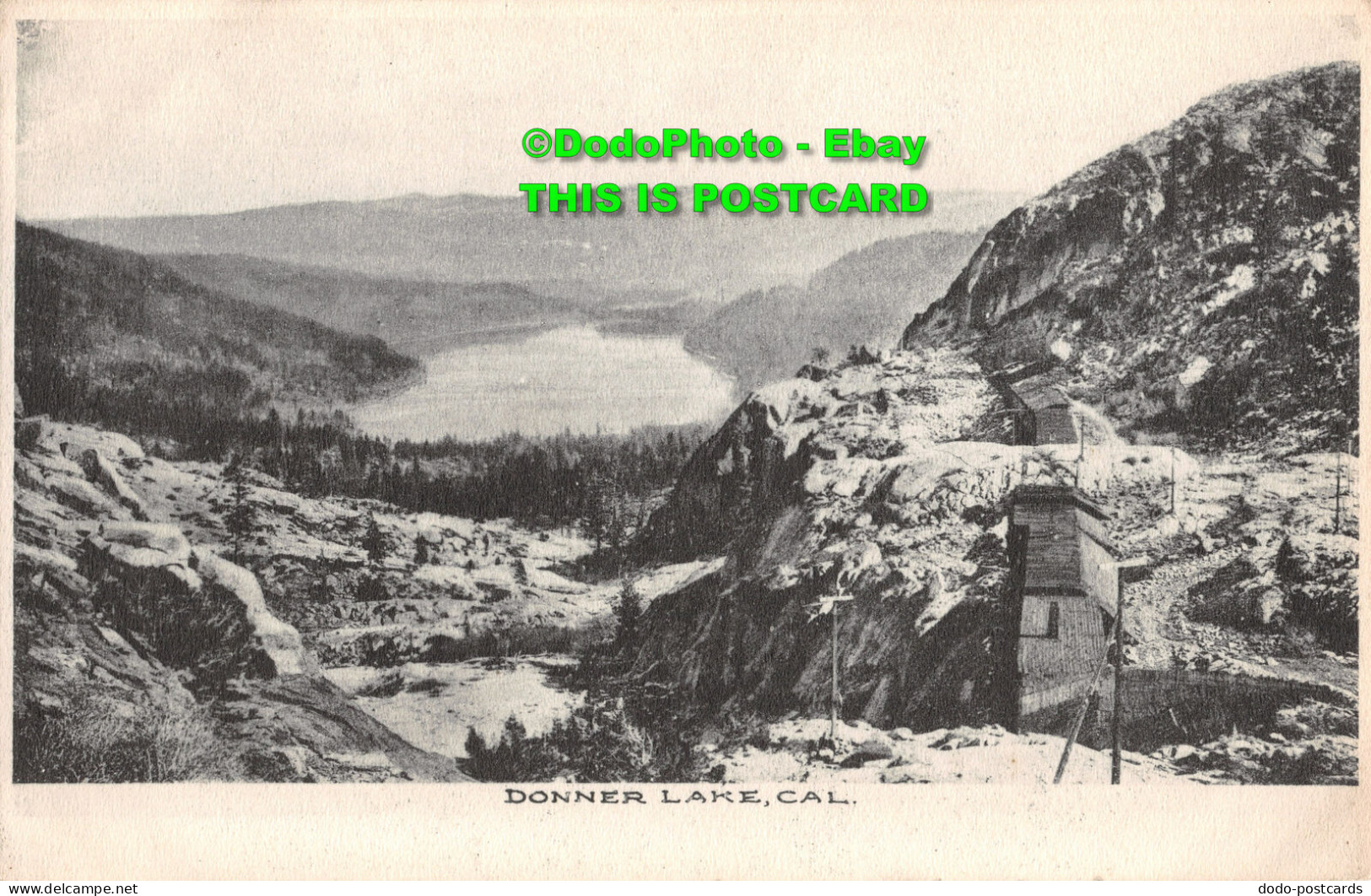 R427246 Donner Lake. Cal. Postcard - Welt