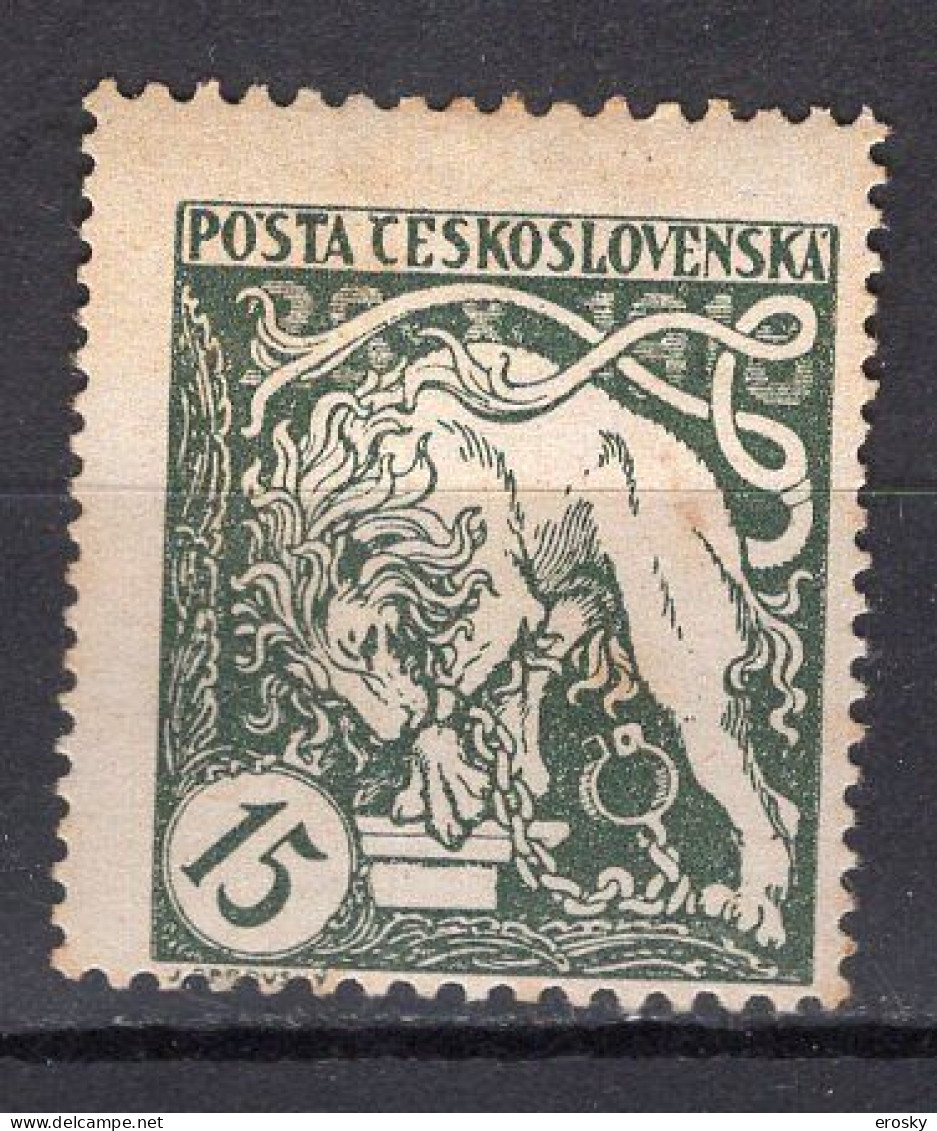 L2906 - TCHECOSLOVAQUIE Yv N°41 * - Neufs