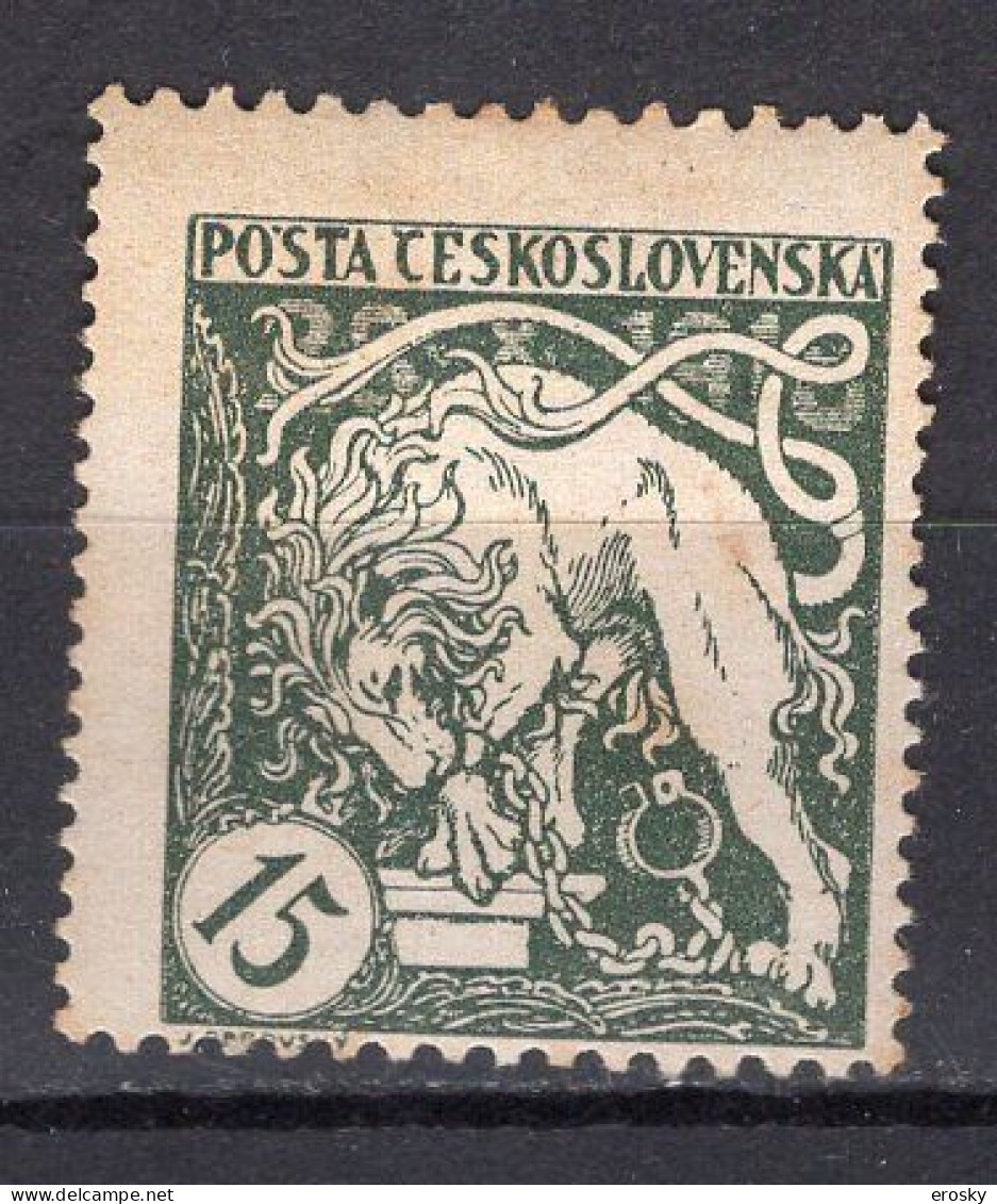 L2906 - TCHECOSLOVAQUIE Yv N°41 * - Unused Stamps