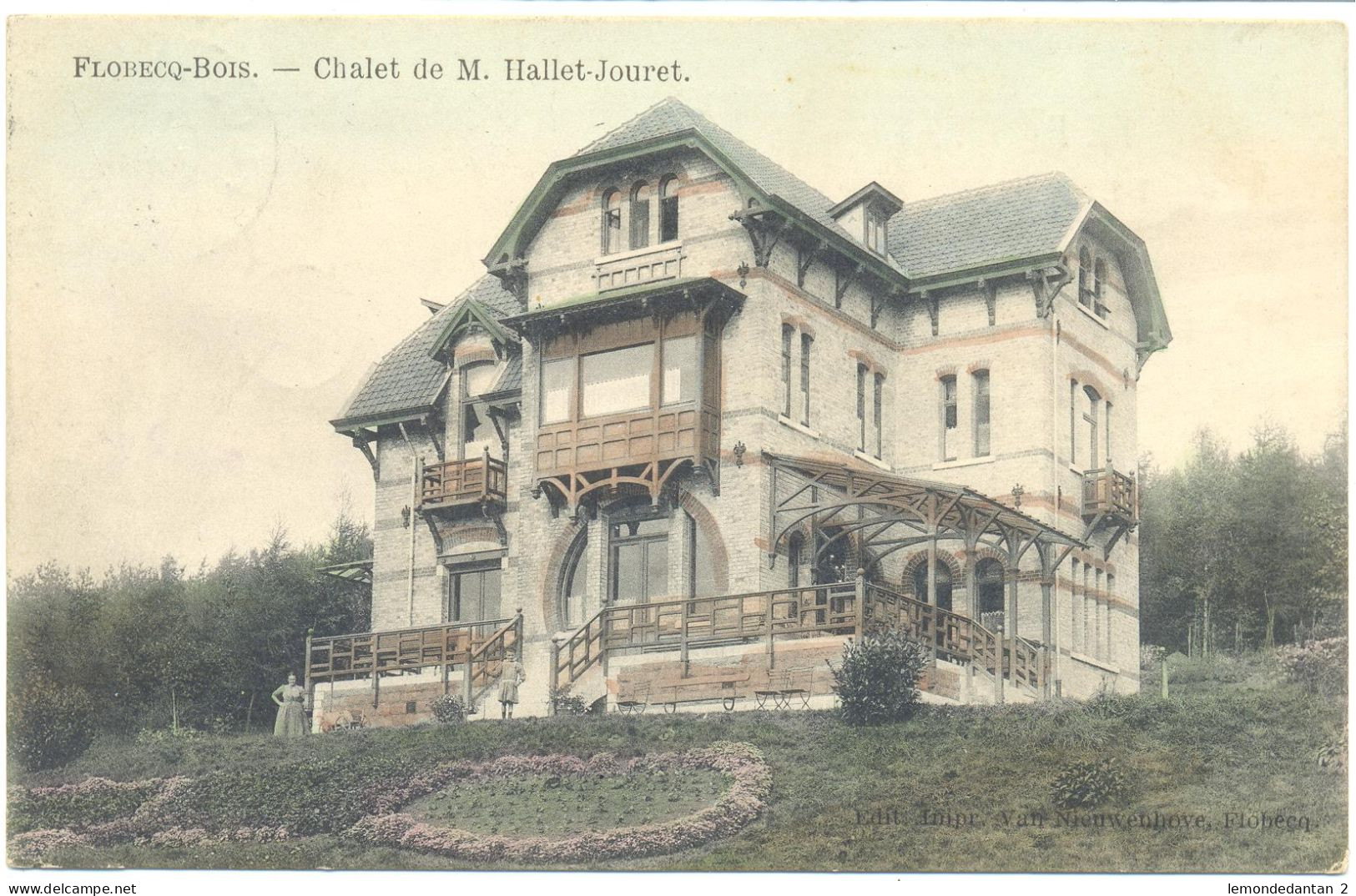 Flobecq-Bois - Chalet De M. Hallet-Jouret - 1910 - Phototypie Marco Marcovici, Bruxelles - Flobecq - Vlösberg