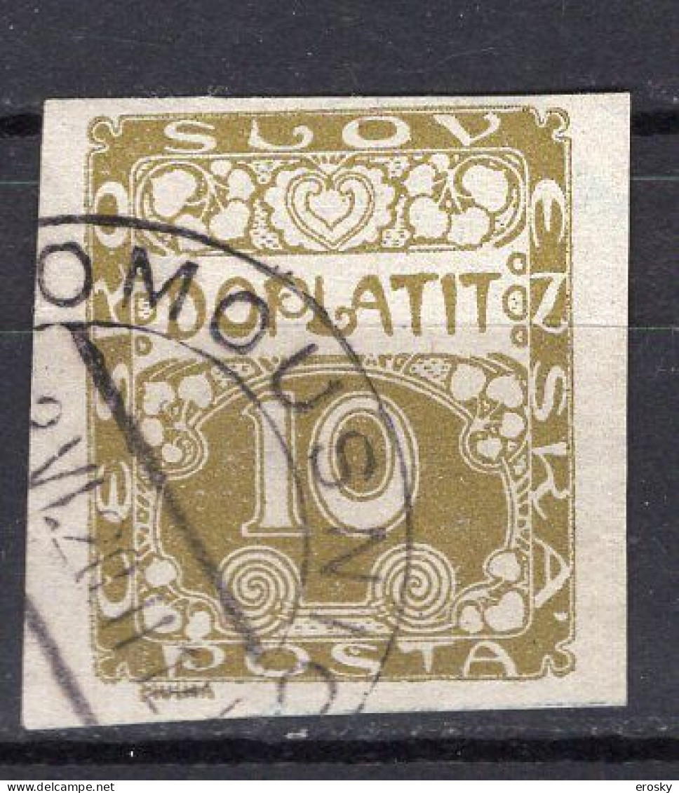L3813 - TCHECOSLOVAQUIE TAXE Yv N°2 - Timbres-taxe