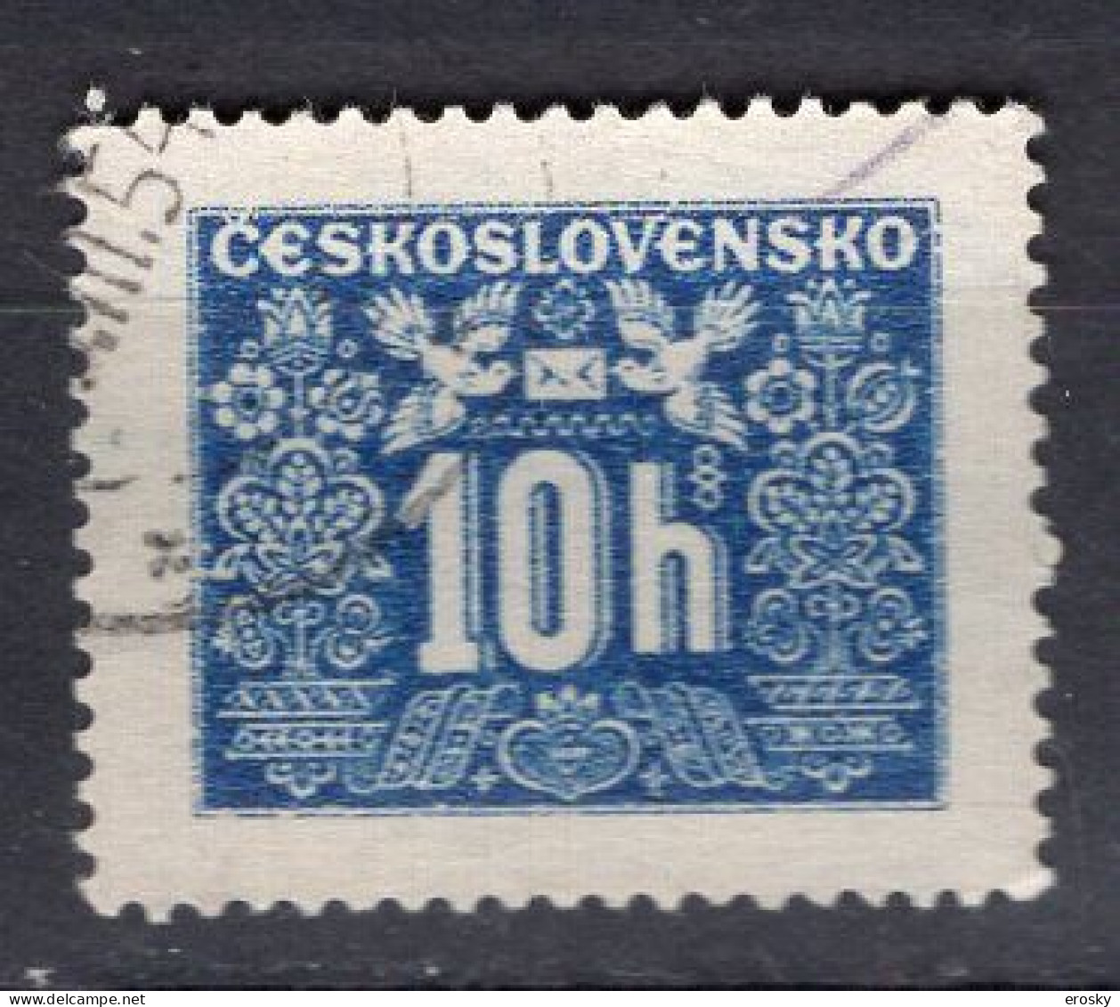 L3857 - TCHECOSLOVAQUIE TAXE Yv N°67 - Timbres-taxe