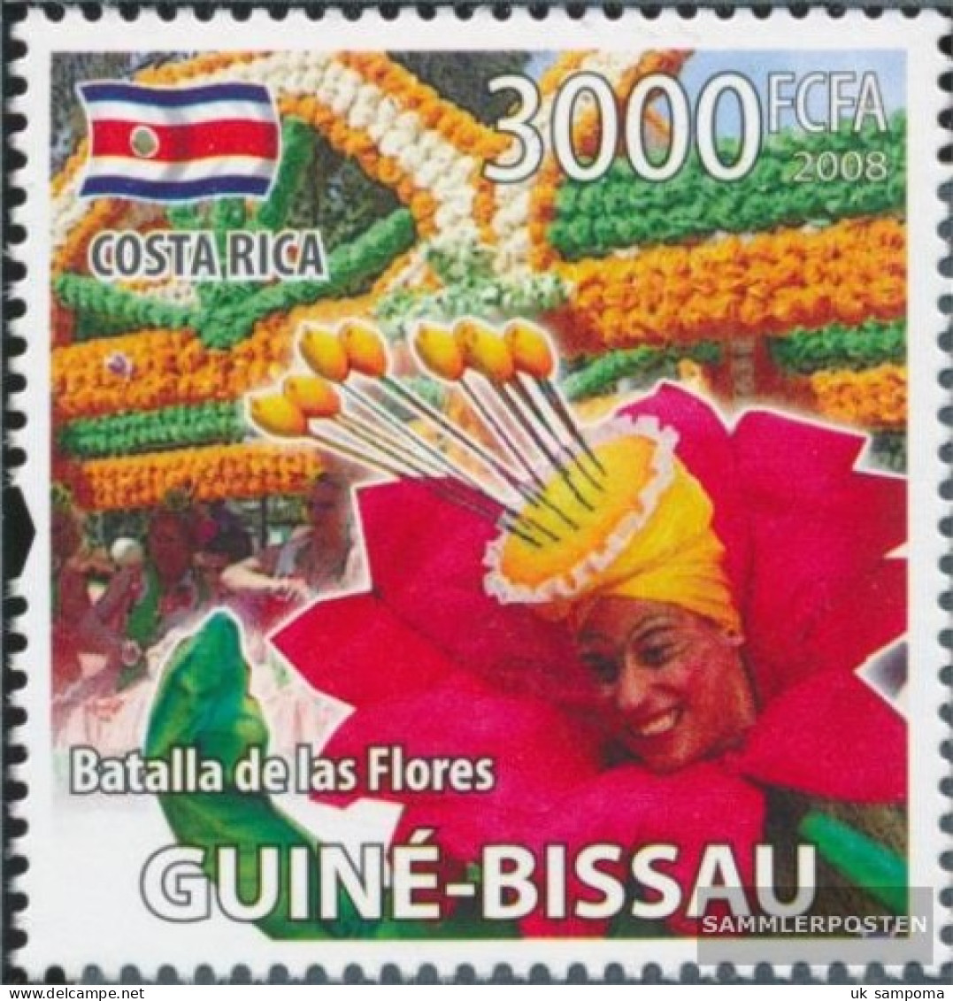 Guinea-Bissau 3913 (complete. Issue) Unmounted Mint / Never Hinged 2008 America: National Celebrations - Guinea-Bissau