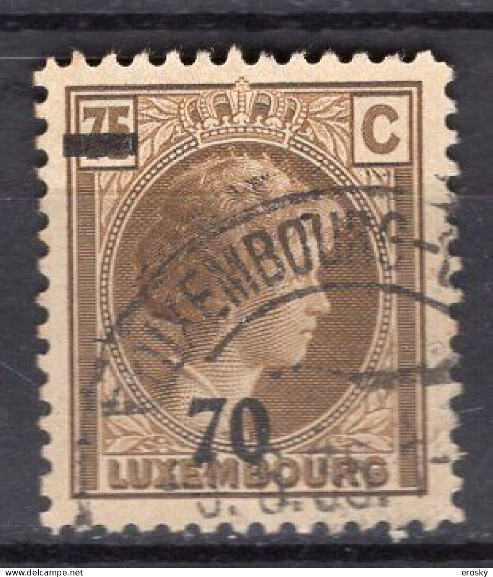 Q2893 - LUXEMBOURG Yv N°258 - 1926-39 Charlotte Rechterzijde