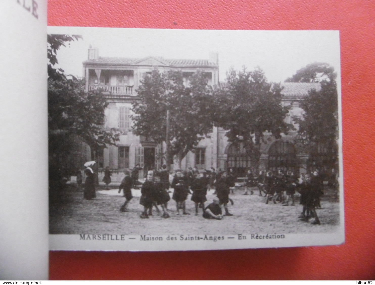 MARSEILLE ( 13 ) Ste ANNE - Carnet Complet ( 12 Cartes ) de la Maison des ANGES - Abbé FOUQUE