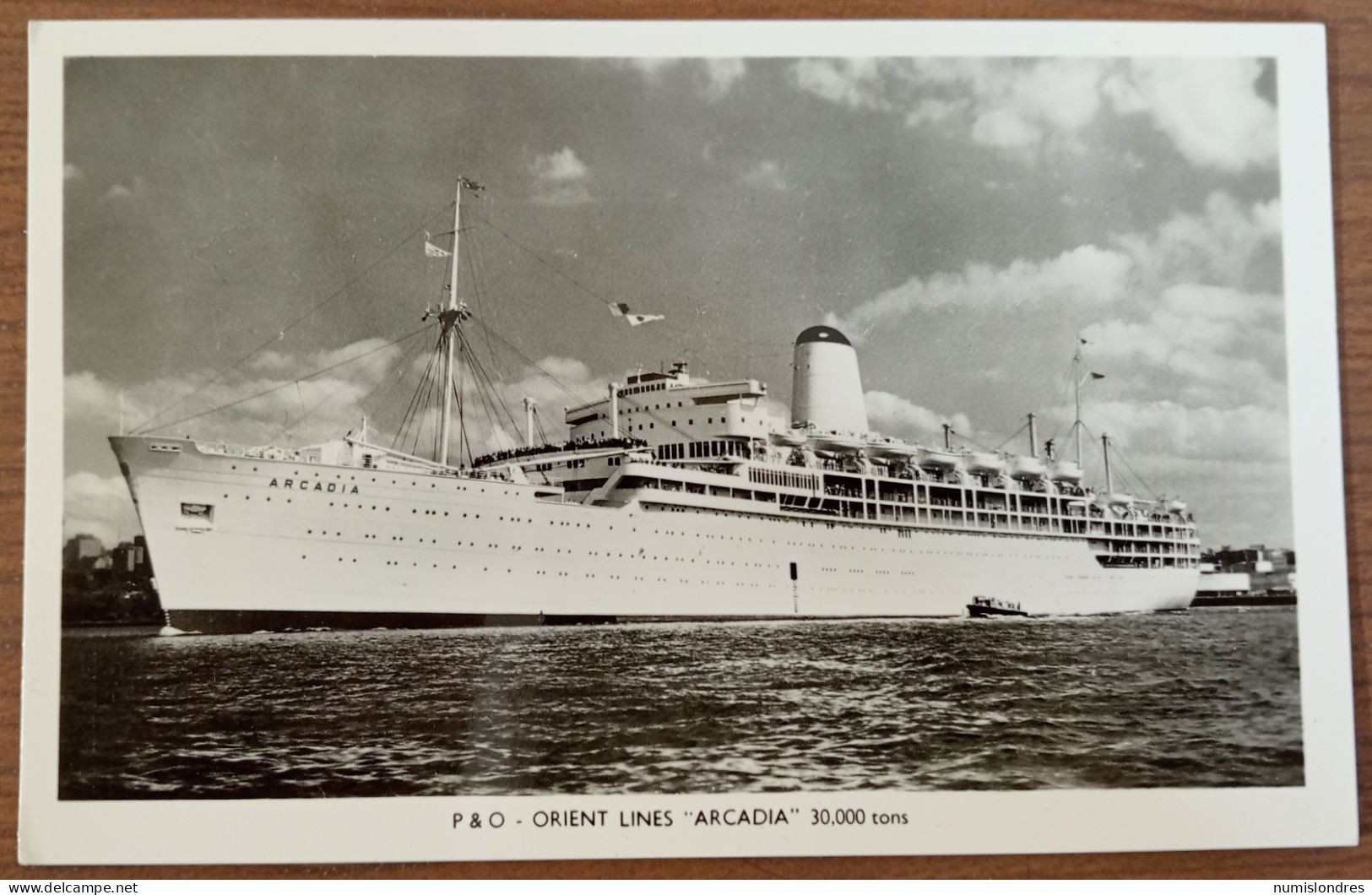 15- P&O Orient Lines Arcadia 30.000 Tons * - Sonstige & Ohne Zuordnung