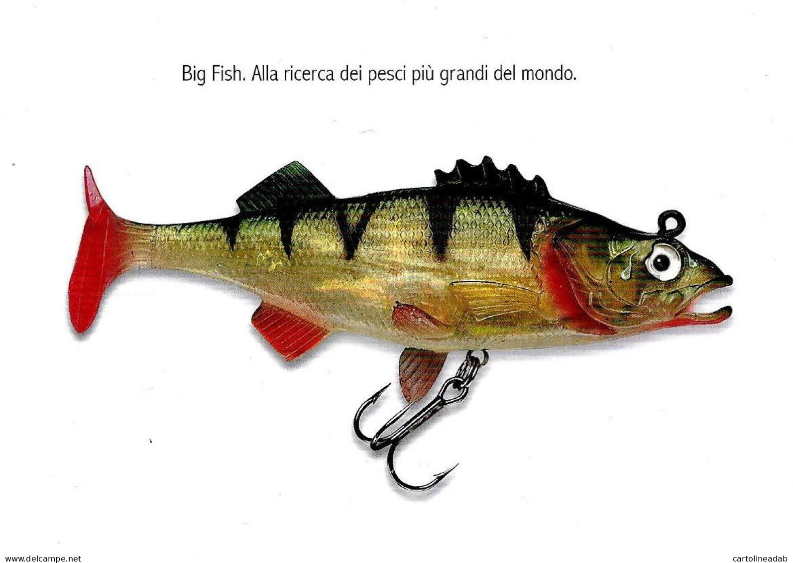 [MD9447] CPM - BIG FISH LA GRANDE AVVENTURA DELLA PESCA DVD - PROMOCARD 7780 - PERFETTA - Non Viaggiata - Werbepostkarten