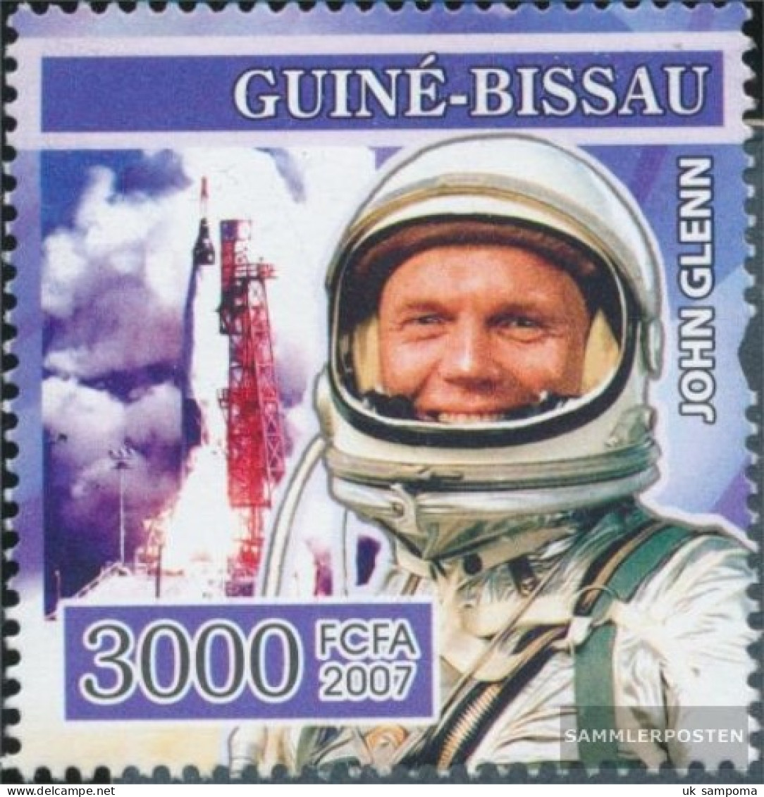 Guinea-Bissau 3534 (complete. Issue) Unmounted Mint / Never Hinged 2007 Space John Glenn - Guinea-Bissau