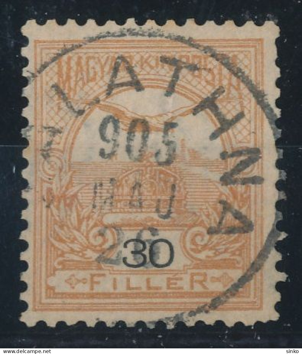 1904. Turul 30f Stamp - Oblitérés