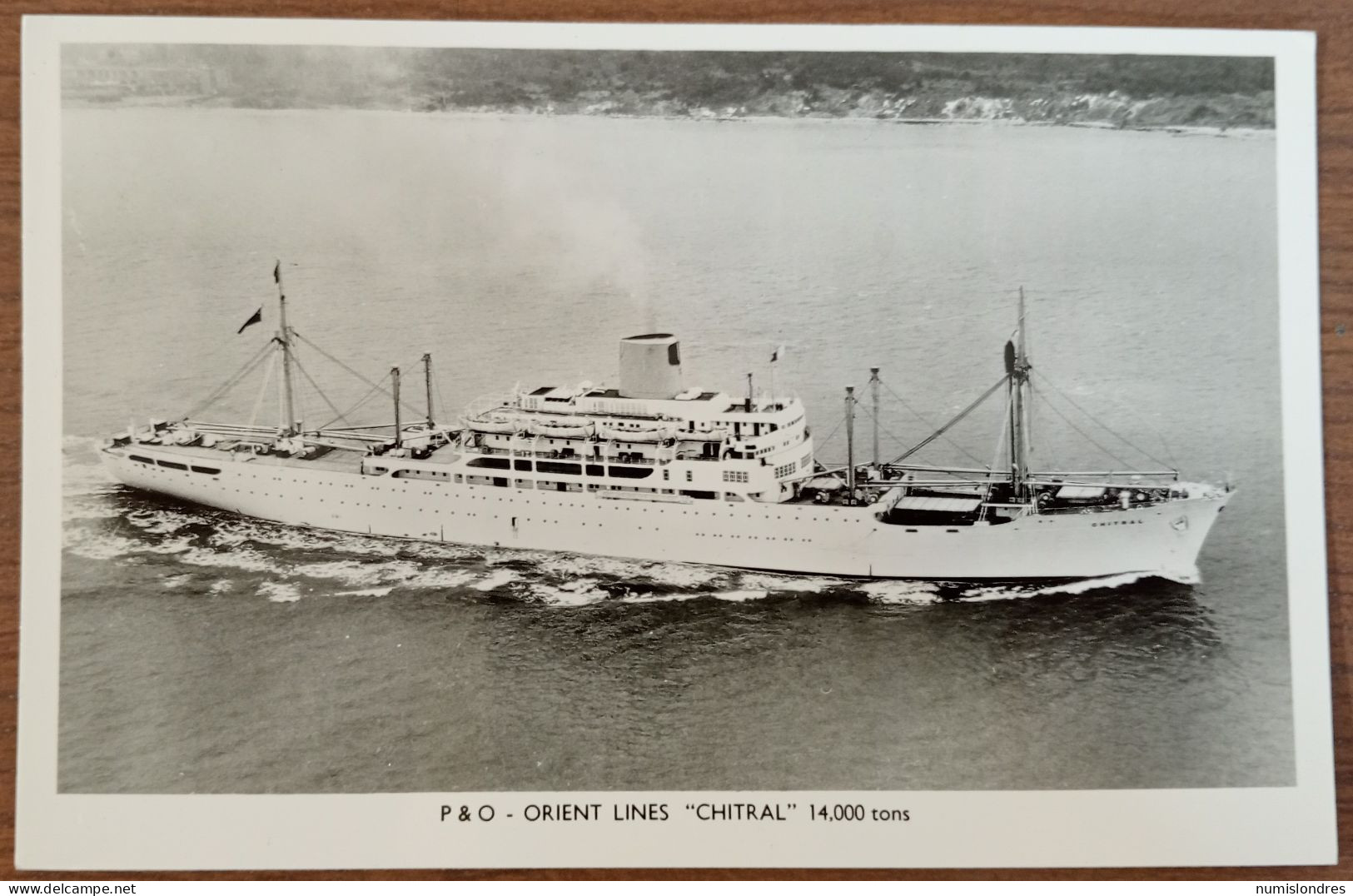 16- P&O Orient Lines Chitral 14.000 Tons * - Andere & Zonder Classificatie