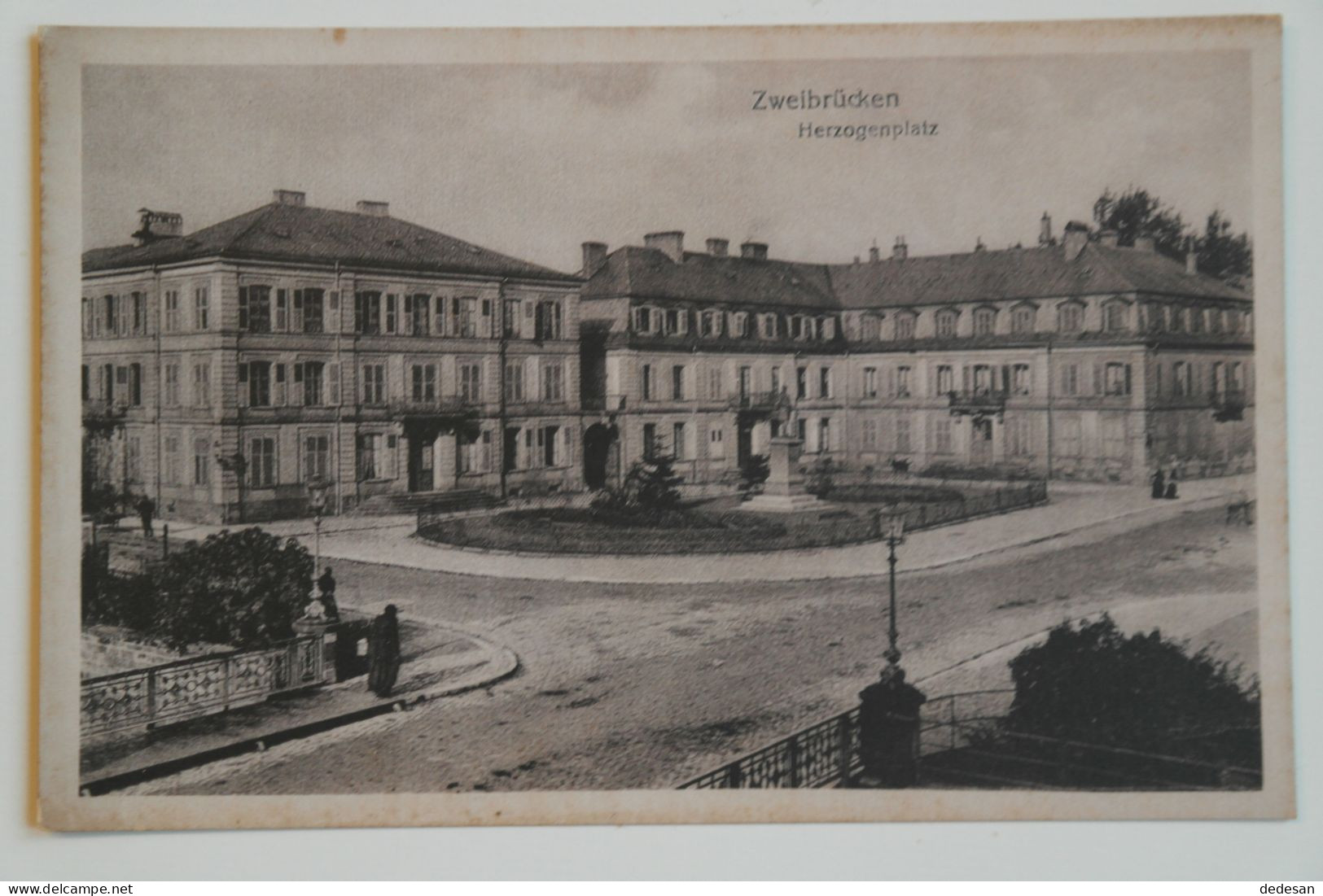 CPA ZWEIBRUCKEN Herzogenplatz -  CHA01 - Zweibruecken