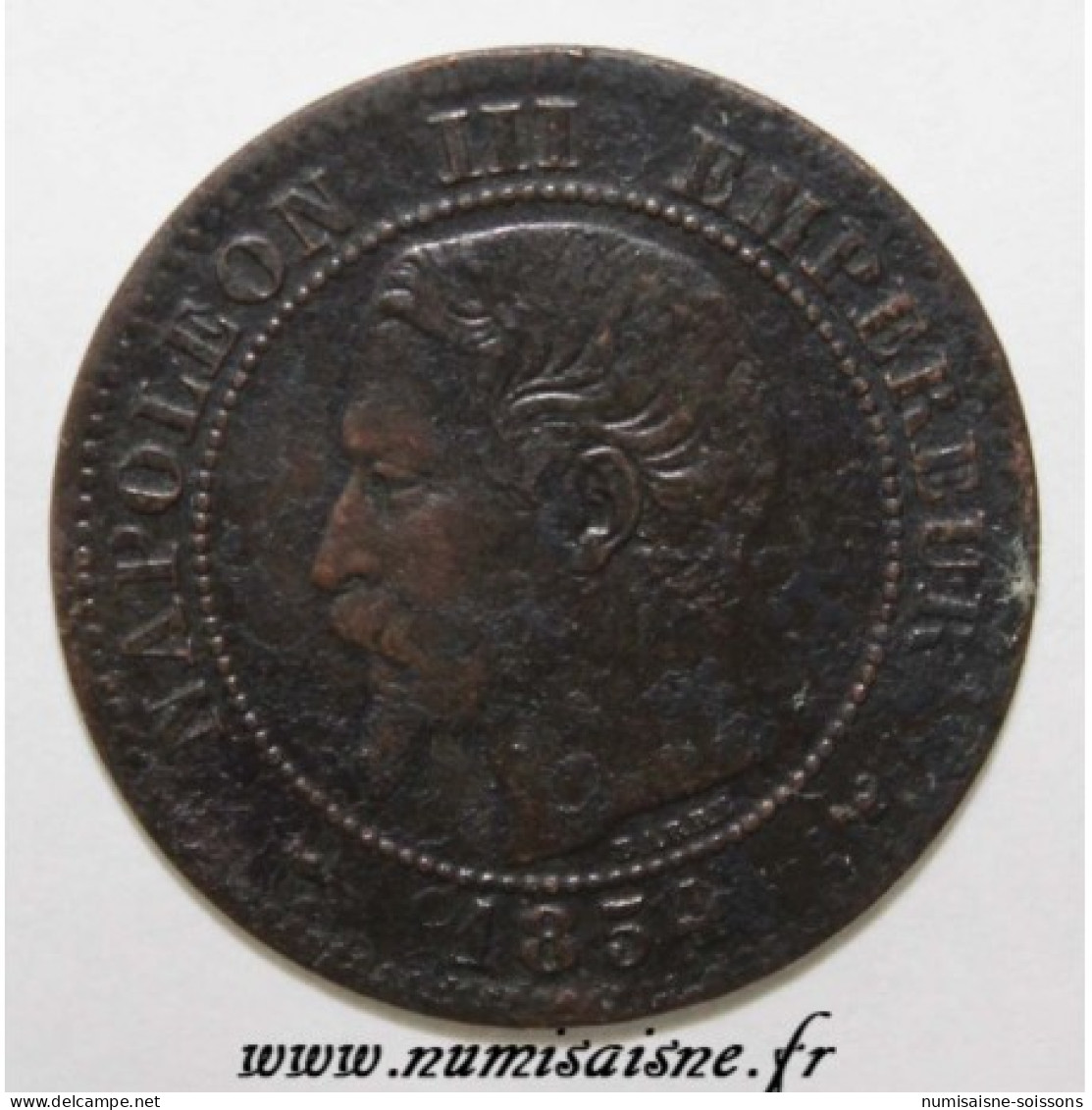 GADOURY 103 - 2 CENTIMES 1854 W - Lille - TYPE NAPOLEON III - KM 776 - TB/TTB - 2 Centimes