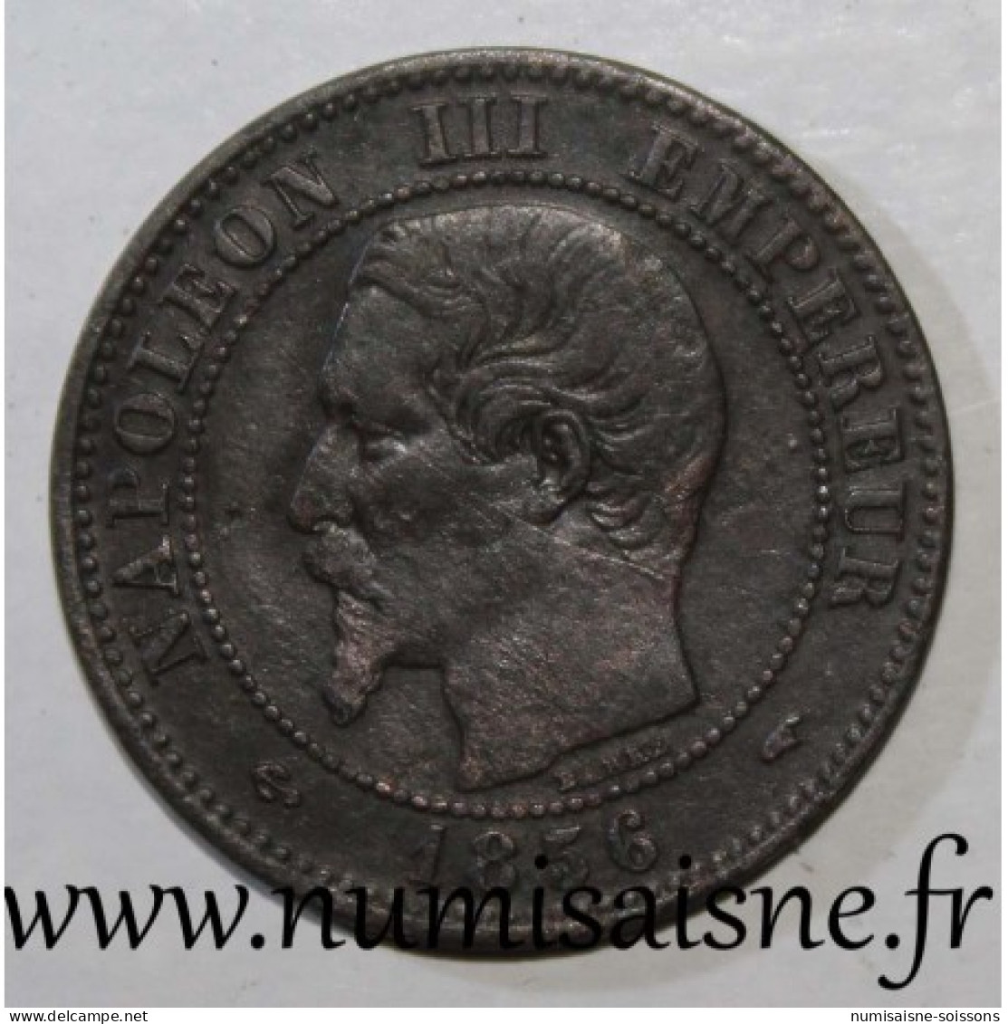 GADOURY 103 - 2 CENTIMES 1856 A - Paris - NAPOLÉON III - KM 776 - TTB - 2 Centimes