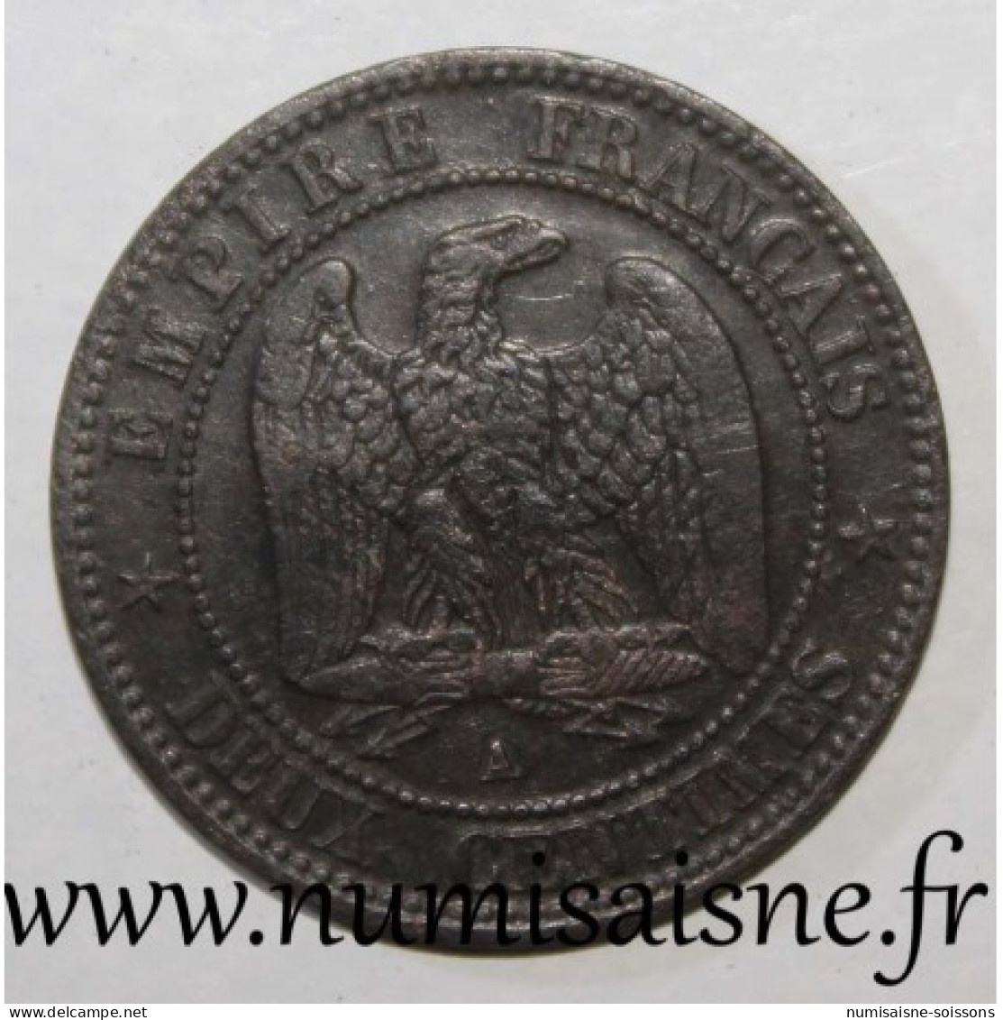 GADOURY 103 - 2 CENTIMES 1856 A - Paris - NAPOLÉON III - KM 776 - TTB - 2 Centimes