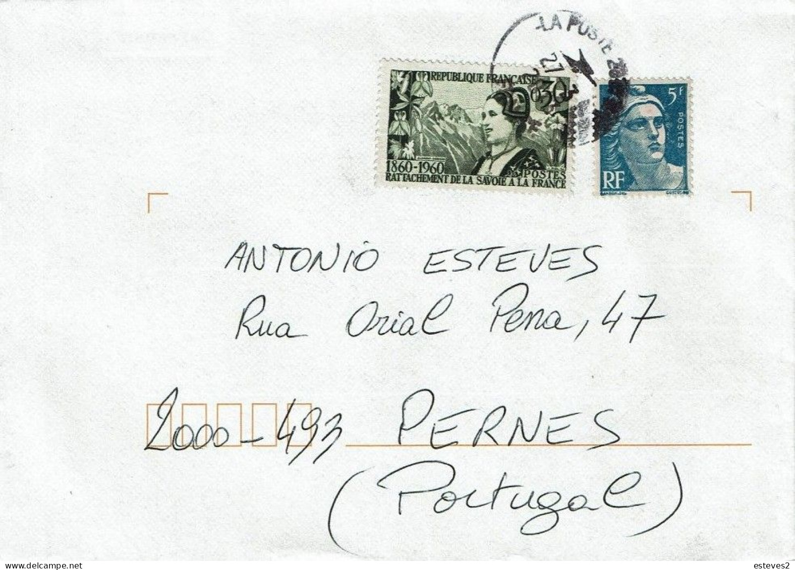 France , 1960 , Centenary Of Savoy Annexation , Centenaire Du Rattachement De La Savoie - Other & Unclassified