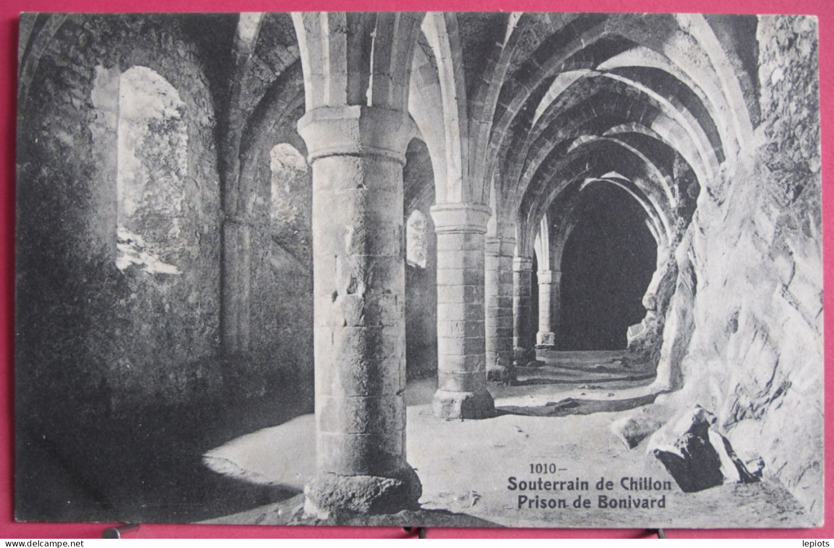 Visuel Très Peu Courant - Suisse - Souterrain De Chillon - Prison De Bonivard - Très Bon état - 1910 - Veytaux