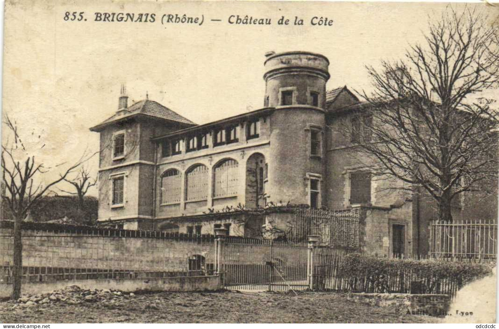 BRIGNAIS  Chateau De La Cote RV - Brignais