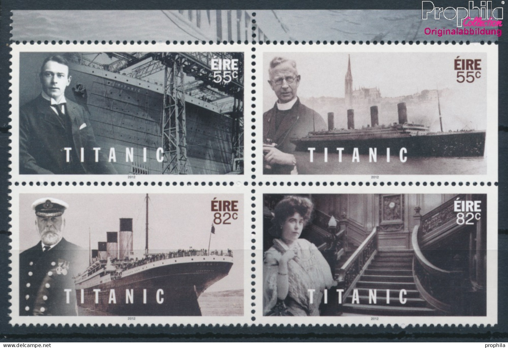 Irland 2008-2011 (kompl.Ausg.) Postfrisch 2012 Untergang Der Titanic (10348118 - Neufs