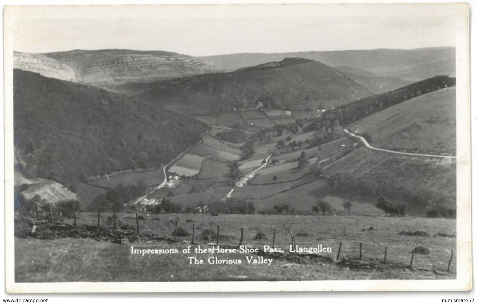 CPA LLANGOLLEN - Impressions Of The Horse Shoe Pass - The Glorious Valley - Denbighshire