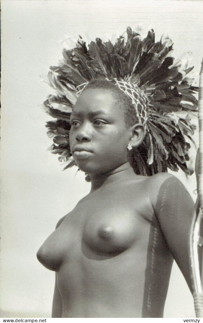 CPSM Expo Universelle Et Internationale Bruxelles 1958 : Congo Belge - Jeune Fille - Photo Véritable - Expositions