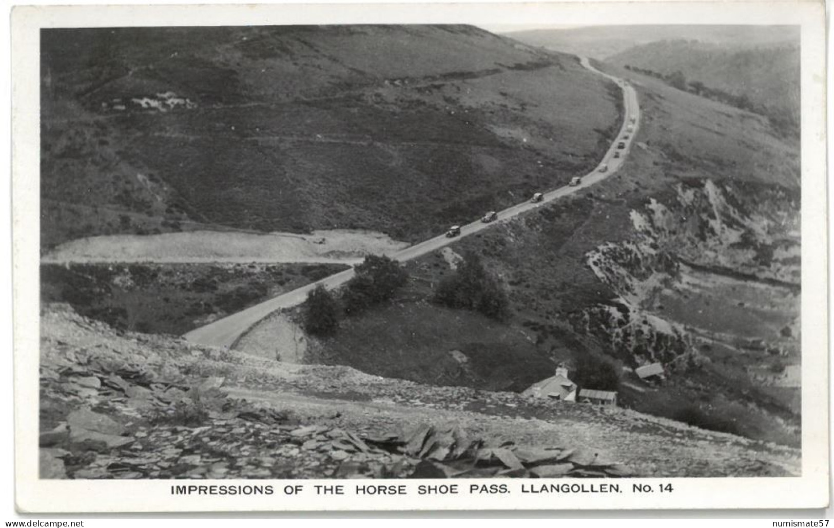 CPA LLANGOLLEN - Impressions Of The Horse Shoe Pass - Denbighshire