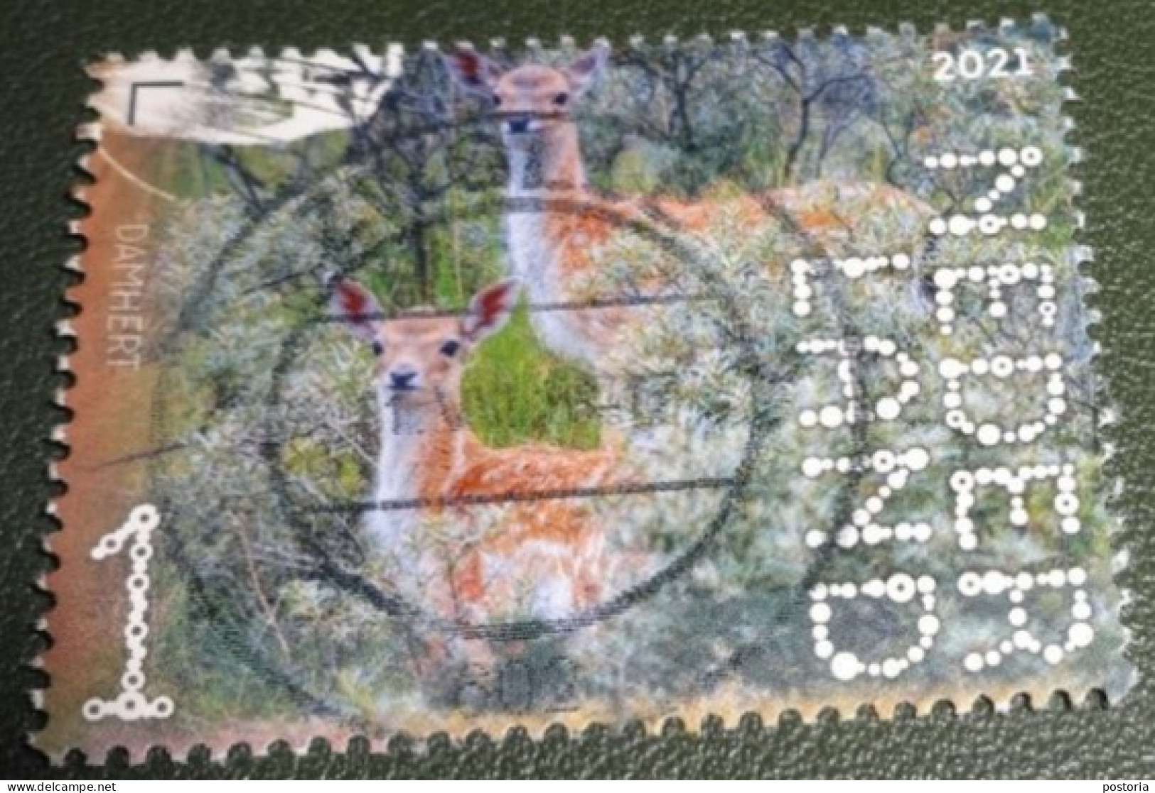 Nederland - NVPH - Xxxx - 2021 - Gebruikt - Beleef De Natuur - Damhert - Used Stamps