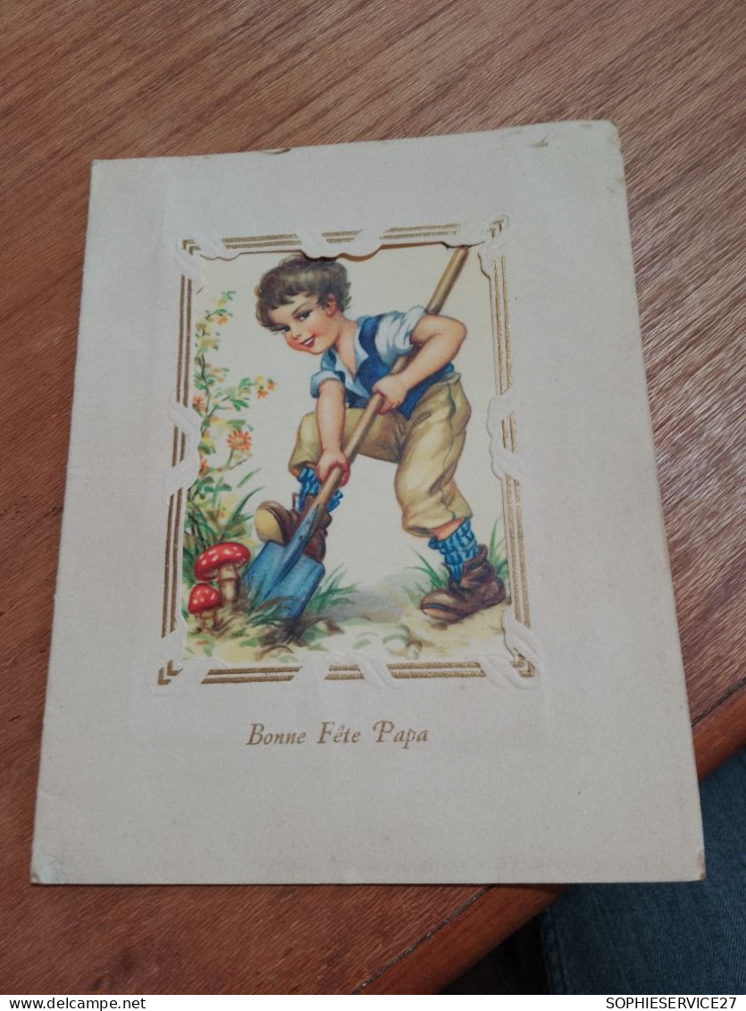 558 //  BONNE FETE PAPA / CARTE ANCIENNE - Muttertag