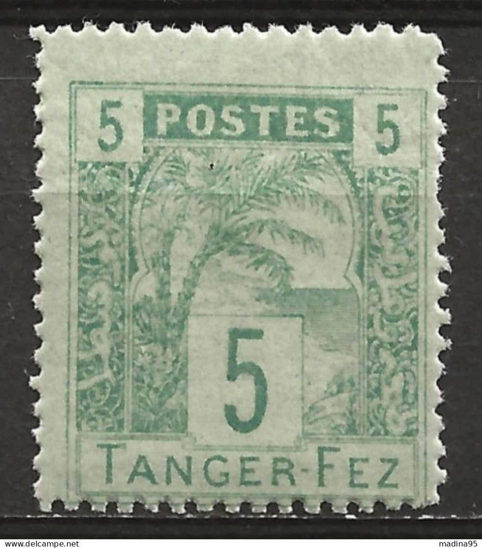 MAROC Colo: POSTES LOCALES, *, N° YT 121, Ch., B/TB - Locals & Carriers